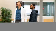 Andrea Fanti (Luca Argentero, l.)  Gabriel Kidane (Alberto Boubakar Malanchino, r.)