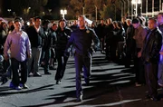"Internal Combustion" -- Sara (Jorja Fox, left) and Nick (George Eads, right) rush to the scene of a streetcar race while investigating the mysterious death of a high school student and his missing girlfriend, on CSI: CRIME SCENE INVESTIGATION, Thursday, February 4 (9:00-10:00 PM, ET/PT) on the CBS Television Network.