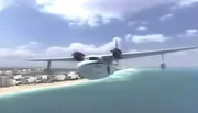 CGI-BILD: Flug 101 im Flug.