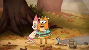 Prince Ivandoe (m.), Bert (r.)
