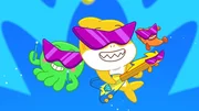L-R: Vola, Baby Shark, William
