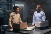 The Lead Namibian Investigator (played by Jamaal Grant) and Investigator Dennis Jones (played by Glen Michael Grant) begin to review and analyze important documents, including the pilot's files, of downed LAM Mozambique Flight 470.