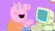 L-R: Mummy Pig, George Pig