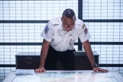 KNKT Investigator Ony Wibowo (played by Josh Barilko) reviews information crucial to finding out what downed Trigana Service Flight 267.