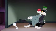 l-r: Tweety und Sylvester