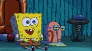 L-R: SpongeBob, Gary