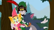 v.li.: Toodles, Butch, Tom, Jerry
