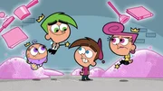 L-R: Poof, Cosmo, Timmy, Wanda