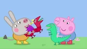 v.li.: Didier Donkey, George Pig