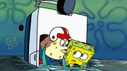 L-R: Mrs. Puff, SpongeBob