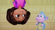 v.li.: Dora, Boots