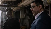 L-R: Dembe Zuma (Hisham Tawfiq), Harold Cooper (Harry Lennix)