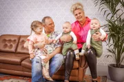 Silvia und Harald mit Cathaleya, Emory und Casey