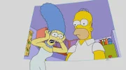 Marge (l.); Homer (r.)