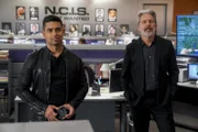 Nick Torres (Wilmer Valderrama, l.); Alden Parker (Gary Cole, r.)