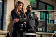 Dinah Drake (Juliana Harkavy) und Sergeant Bingsley (Danny Wattley)