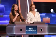 Die Kandidatinnen des Teams "Hauptrolle": Die Schauspielerinnen  Natalia Wörner (l.) und Andrea Sawatzki (r.).