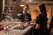 Nicholas Endicott (Dermot Mulroney, l.); Jessica Whitly (Bellamy Young, r.)