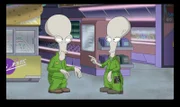 v.li.: Uncle Rizbo, Roger