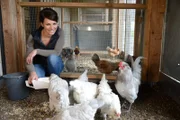 Ines Mittermair, Hendlzüchterin und Bäuerin aus Mühlholz.