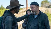 Lennie James (li.) as Morgan Jones, Rubén Blades as Daniel Salazar