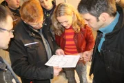 Eva Brenner mit ihrem Team von Zuhause im Glück.