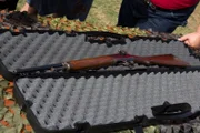 A classic, semi-automatic rifle that was manufactured from 1907 to 1958.