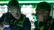 L-R: Sven Lübbermann and Markus Lindner on duty near Lüneburg.