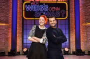 Die Kandidat:innen der Sendung: Die Schweizer Fernsehköchin, Kochbuchautorin und Gastrounternehmerin, Meta Hiltebrand (l.) und der Sterne- und Fernsehkoch Ali Güngörmüş (r.).