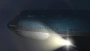 Korean Air 801 vor dem Absturz, CGI