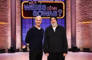 Die Kandidaten dieser Sendung: Der Schauspieler und Komiker, Christoph Maria Herbst (l.) und den Komiker und Kabarettist, Torsten Sträter (r.).