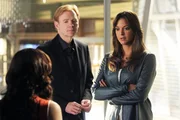 Lt. Horatio Caine (David Caruso, l.); Natalia Boa Vista (Eva La Rue, r.)