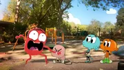 v.li.: Marvin, Anais, Gumball, Darwin