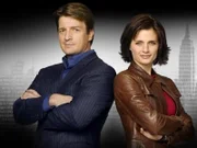 L-R: Richard Castle (Nathan Fillion) und Kate Beckett (Stana Katic)