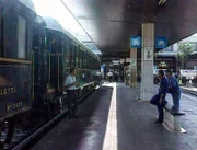 Der VSOE im Bahnhof Venedig.