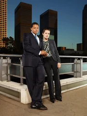 Deputy D. A. Jonah Dekker (Terrence Howard) und Deputy D. A. Lauren Stanton (Megan Boone)