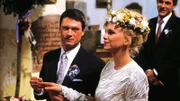 Nachdem alle Schwierigkeiten überwunden sind, heiraten Barbara Waldner (Anette Hellwig) und Günter Köhn (Hans Kraus) nun doch.