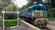1720 Class Diesel Elektro Lokomotive am Kuranda Bahnhof  +++