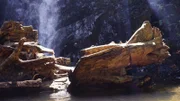 Wasserfall auf der Insel Langkawi.