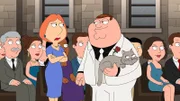 Lois Griffin (l.), Peter Griffin (r.)