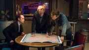 Boyd Crowder (Walton Goggins), Wynn Duffy (Jere Burns) und Carl (Justin Welborn)