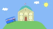 Peppa und ihre Freunde machen einen Ausflug zu einem Wissenschaftsmuseum.