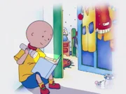 Caillou liest ein spannendes Piratenbuch. Doch ständig wird er beim Lesen gestört. Da hat Caillou eine Idee. Er verkriecht sich in der Kleiderkammer.