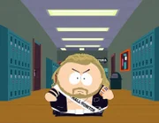 Eric als Dawg the Hall Monitor