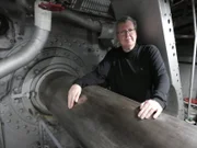 Naval Historian Anthony Tully at the Battleship North Carolina.