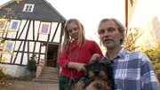Michael (55) und Tochter Olivia (7) planen den Neuanfang.