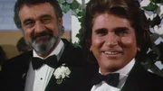 Die Reifeprüfung Mark (Victor French) und Jonathan (Michael Landon) auf dem Abschlussball.