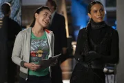 L-R: Ella Lopez (Aimee Garcia), Mazikeen (Lesley-Ann Brandt)