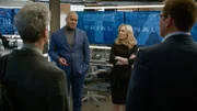 Chunk Palmer (Christopher Jackson, l.); Marissa Morgen (Geneva Carr, r.)