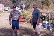 L-R: Ray and Paul